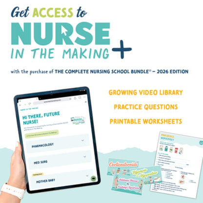 The Complete Nursing School Bundle 2026